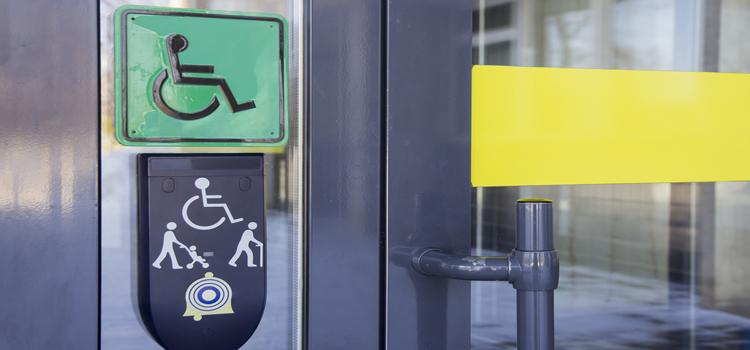 automatic handicap door opener in Newport Beach
