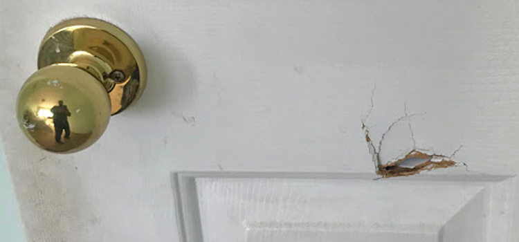 interior door hole repair Newport Beach